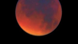 Blutmond 2015  Blood Moon 2015 Lunar Eclipse Timelapse [upl. by Kinom]