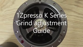 1Zpresso K Series Calibration Guide [upl. by Goldin348]