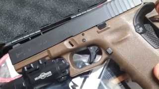 Larry Vickers vickers tactical GLOCK 17 RTF2 9MM FDE TEXAS PISTOLERO [upl. by Rodrigo]