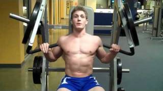 How To Incline Chest Press Hammer Strength [upl. by Kandace108]