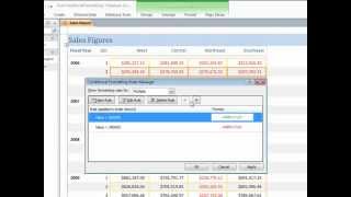 In Access Use conditional formatting on reports [upl. by Nnylirak200]