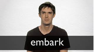 How to pronounce EMBARK in British English [upl. by Anitak528]