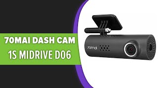 Видеорегистратор 70Mai Dash Cam 1S Midrive D06 [upl. by Mita651]