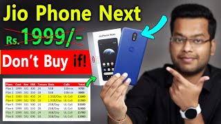 Jio Phone Next DONT BUY IF Jio Phone Next FAQ  Jio Phone Next Plans TampC  Jio Phone Next Review [upl. by Colinson470]