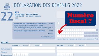 Comment créer et avoir son numéro fiscal pour les impôts 2023 [upl. by Veta]