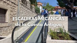 Escaleras mecánicas de la Cuesta Antigua para favorecer la movilidad [upl. by Redyr303]