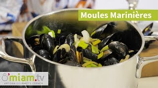 Moules Marinières  Recette Simple et Facile [upl. by Figone]