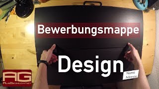 Mappe für Kunst  DesignStudium anfertigen  Beispielmappe  Bewerbungsmappe [upl. by Dnama62]