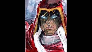 GUERRA II COLOR DARKSIDERS WAR  shortvideo shorts ink color acrilico acrylic [upl. by Assyl993]