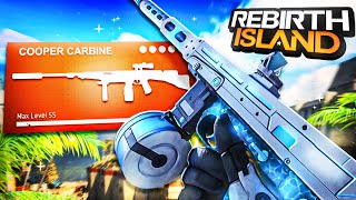 my META COOPER CARBINE CLASS is AMAZING on Rebirth Island Warzone [upl. by Nodnarbal]