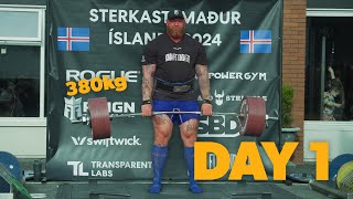 Icelands Strongest Man Day 1 [upl. by Marya]