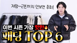 너무 좋아서 화가난다 요즘 가장 핫한 패딩 TOP6 [upl. by Baten]