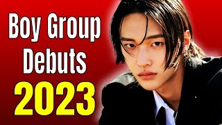 Kpop Boy Groups Who Debuted in 2023 [upl. by Kurth]