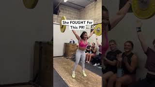 Rate The PR Celebration weightlifting olympicweightlifting gym athlete motivation weightlifter [upl. by Amleht]