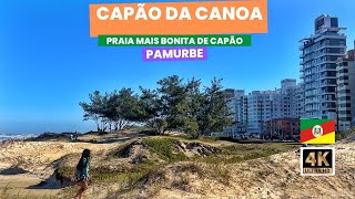 Praia de Navegantes a mais bonita de Capão da Canoa Caminhando pelo RS Walking tour [upl. by Edroi]