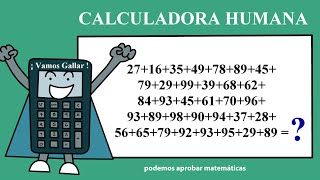 CALCULADORA HUMANA [upl. by Danna612]