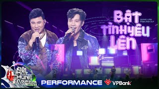 Bật Tình Yêu Lên  Quang Linh x Phạm Anh Duy  Our Song Việt Nam Performance [upl. by Trovillion964]