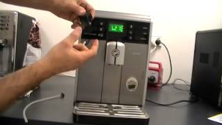 Saeco Philips Moltio Cappucinatore maintenance [upl. by Redle]