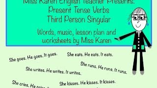 Third Person Singular in the Present Tense id21 [upl. by Varini]