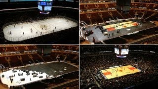 Ice to Hardwood United Center Photo Timelapse [upl. by Retsevel]