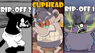 Final Bosses Comparison Between Cuphead And His RIPOFFS Enchanted Portals amp RubberHose Rampage [upl. by Noillimaxam157]