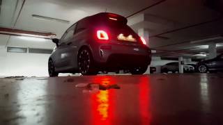 Abarth 595 Competizione  cold start  Amazing exhaust sound revs [upl. by Gurney]