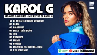 Karol G Grandes Éxitos Mix 2024  Lo Más Popular de Karol G  Canciones de Karol G [upl. by Sivia]