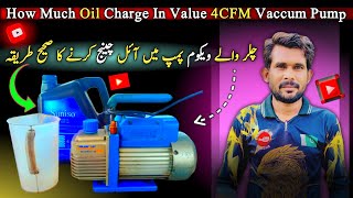 How To Change Oil Value Vacuum Pump Like A Pro  Vaccum Pump Ka Oil Kab Charge Krty Hain [upl. by Adigirb]