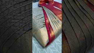 Saree PrePleating amp Foldingsareeprepleating saree [upl. by Ambrosane]