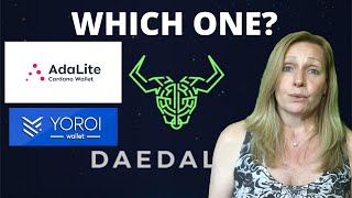 Comparing Daedalus Yoroi amp Adalite Wallets  Which One Should You Choose [upl. by Jona]