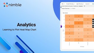 Learn to Plot Heatmap Chart using Nimble Analytics [upl. by Malena164]