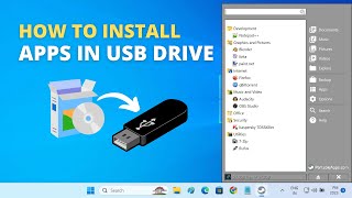 Install and Run Apps amp Software from a USB Flash Drive [upl. by Elvie568]