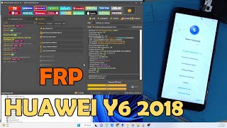 Hauwei Y6 2018 ATUL22 FRP REMOVE via Unlocktool [upl. by Delwyn]