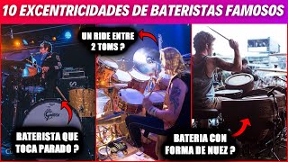 🚨 10 CURIOSIDADES De Bateristas FAMOSOS Parte 3 😱 Traditional Grip En El Metal Bombos Que Flotan🥁 [upl. by Litt]