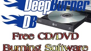 Free DVD Burner Software I Download Deep Burner [upl. by Leirda738]