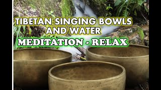 MUSICA PARA MEDITAR  CUENCOS TIBETANOS CON AGUA  TIBETAN SINGING BOWLS  REIKI [upl. by Livingstone366]