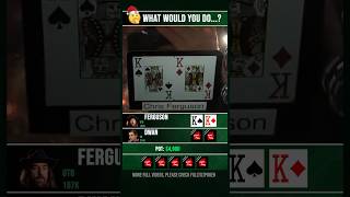 What would you do KK poker [upl. by Aidil214]