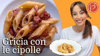 Gricia con cipolle caramellate  Benedetta Parodi Official [upl. by Ahsap298]