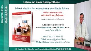 Leben mit Endoprothese Gelenkschmerzen Arthrose Gelenk24 de [upl. by Jeane]