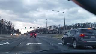 Driving Downtown  Fairfax County Pkwy Fairfax VA 22030 [upl. by Stephania896]