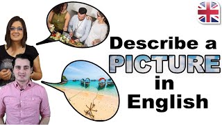 How to Describe a Picture in English  Spoken English Lesson [upl. by Ayot941]