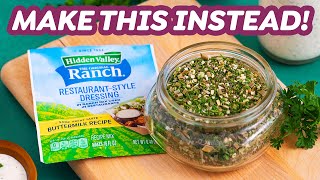 Homemade Ranch Seasoning amp Ranch Dressing [upl. by Audy618]