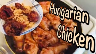 Hungarian Chicken Paprikash Recipe [upl. by Dazhehs]