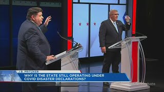 Pritzker Bailey facing off again for final gubernatorial debate [upl. by Latsryk495]