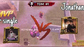 Roye gi mainu yaad karke bgmi 1v1 mr single vs Jonathan bgmi status victorvsfullsquadinbgmi ig [upl. by Gilliam]