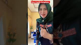 Ibu Guru Cantik Dangdutan  Penasaran  Rhoma Irama  tiktok Citraindri3 [upl. by Rufe]