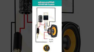 এমপ্লিফায়ার এর সার্কিট তৈরি করুন CTC 1351 Transistor দিয়ে। amplifier [upl. by Malin949]