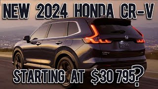 ALL NEW 2024  2025 HONDA CRV  PRICING INTERIOR EXTERIOR amp SPECIFICATIONS REVEALED [upl. by Kciredor]