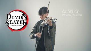 Gurenge  Demon Slayer Opening  Violin Cover by Alan Milan [upl. by Etteb]