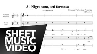 Nigra sum sed formosa 3  Giovanni da Palestrina  Hilliard Ensemble [upl. by Tobe250]